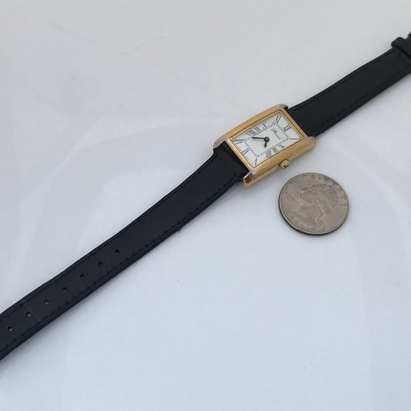 Portsmouth Swiss Made Women Watch Gold Tone Case W - Picture 5 of 13